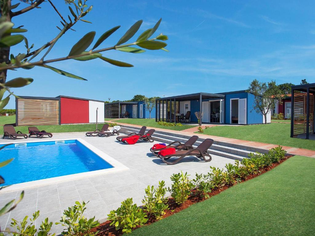 Camping Adria Mobile Homes In Camping Kastanija Novigrad (Istria) Exterior foto