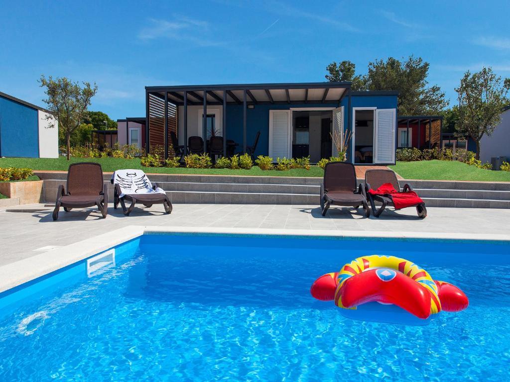 Camping Adria Mobile Homes In Camping Kastanija Novigrad (Istria) Exterior foto
